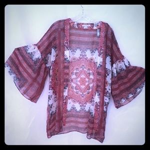 American Eagle bohemian kimono